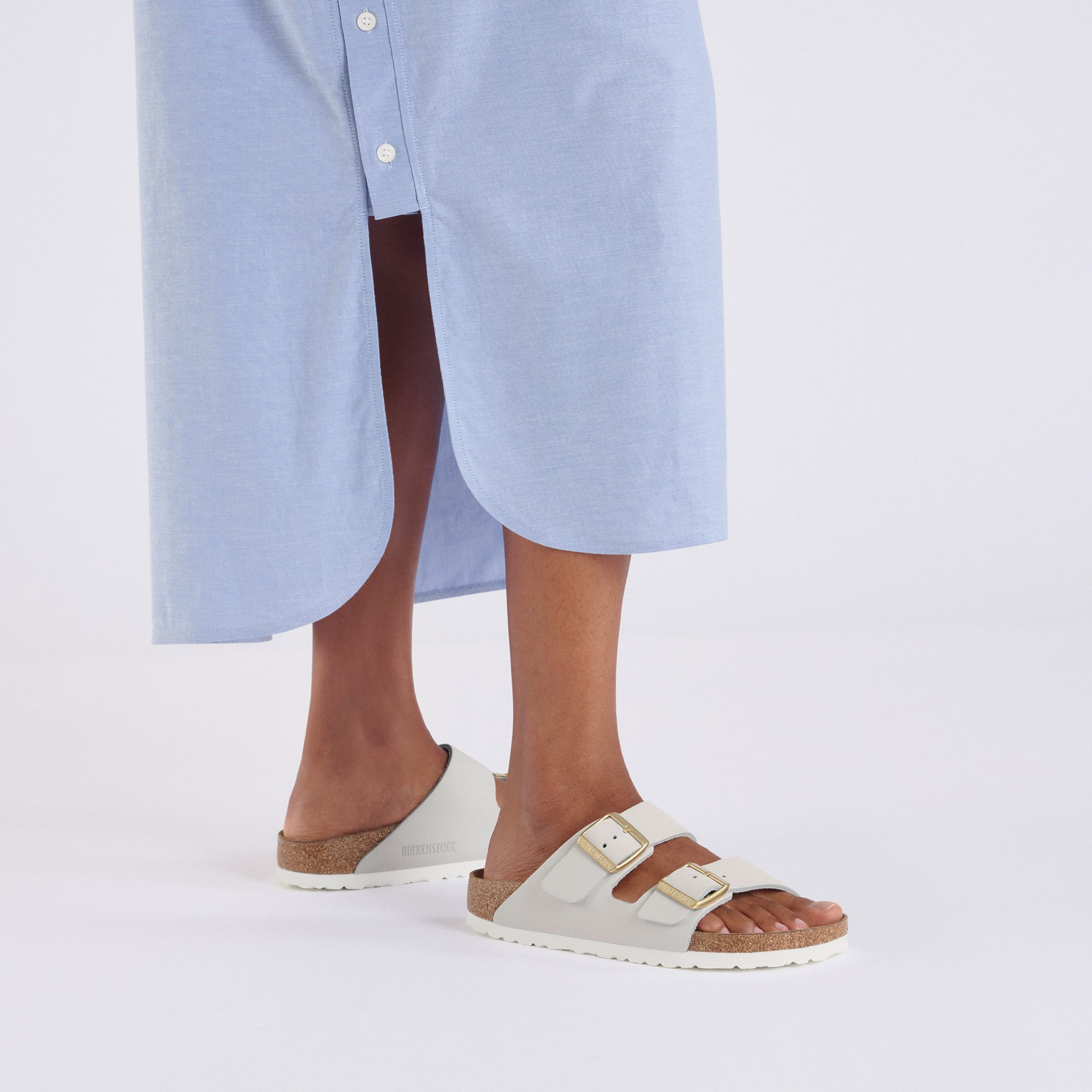 Arizona Antique White Nubuck Leather - Image 4