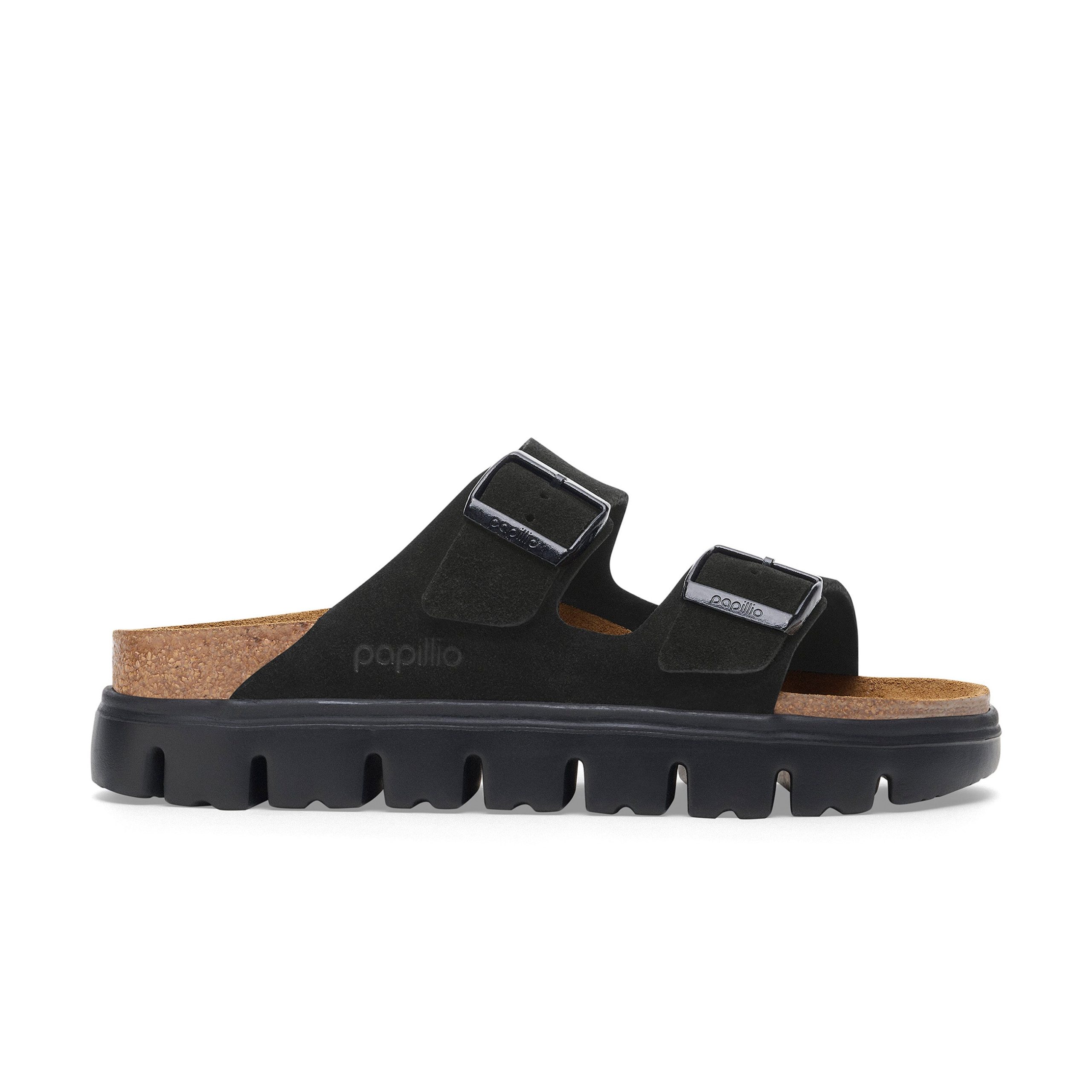 Arizona Chunky Black Suede Leather - Image 2