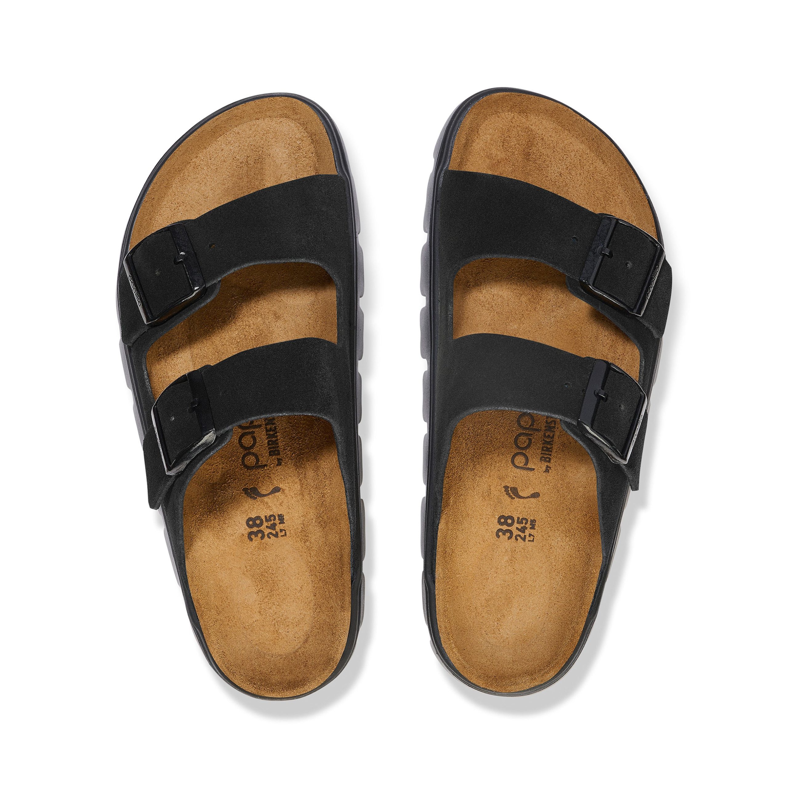 Arizona Chunky Black Suede Leather - Image 3