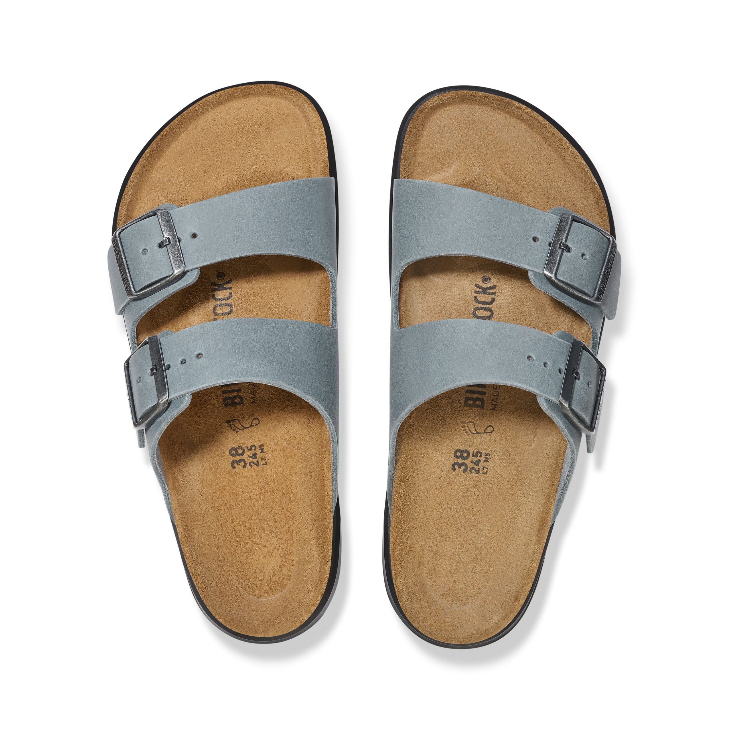 Arizona Cross Town W Basalt Grey Oiled Leather - Image 3