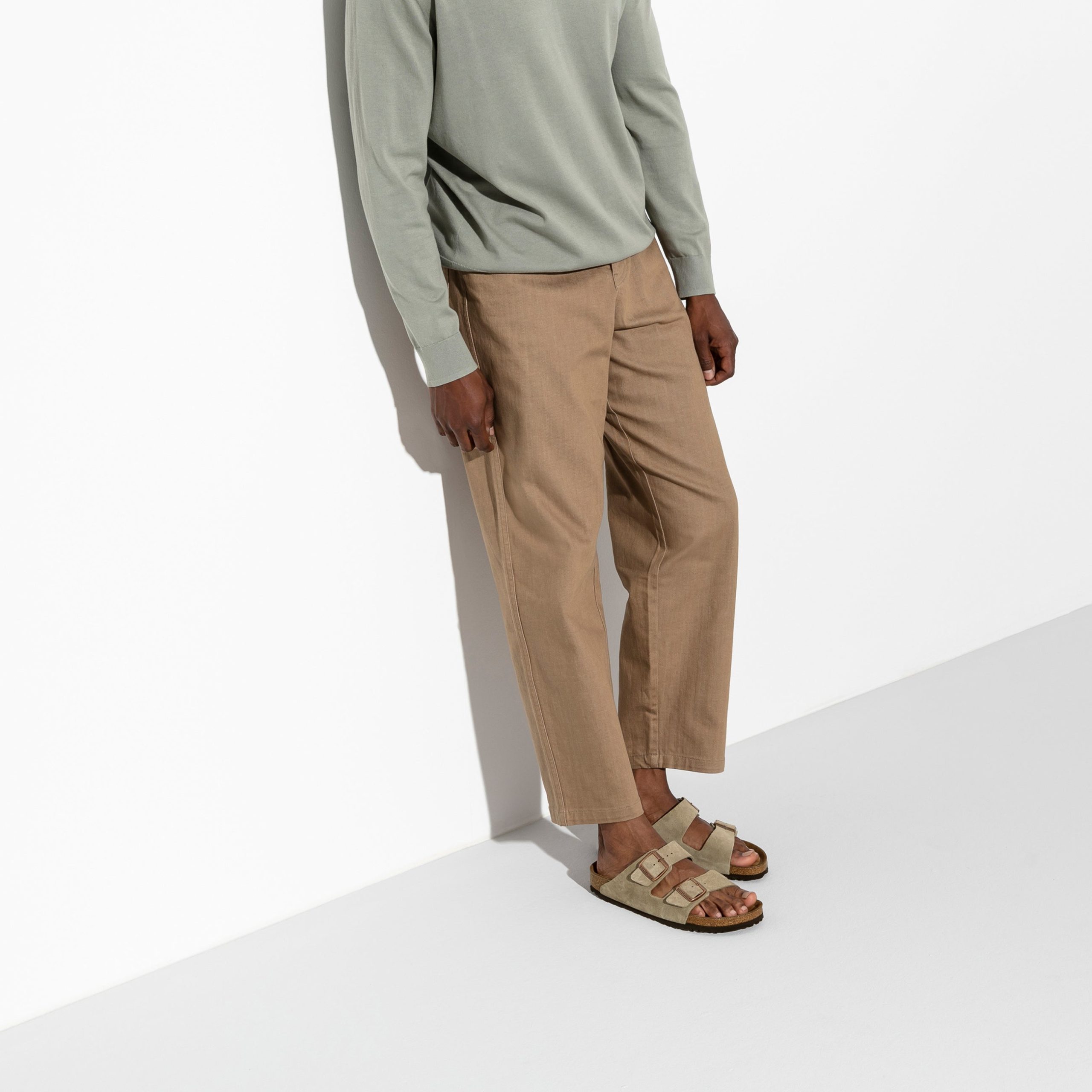 Arizona SFB Taupe Suede Leather - Image 5