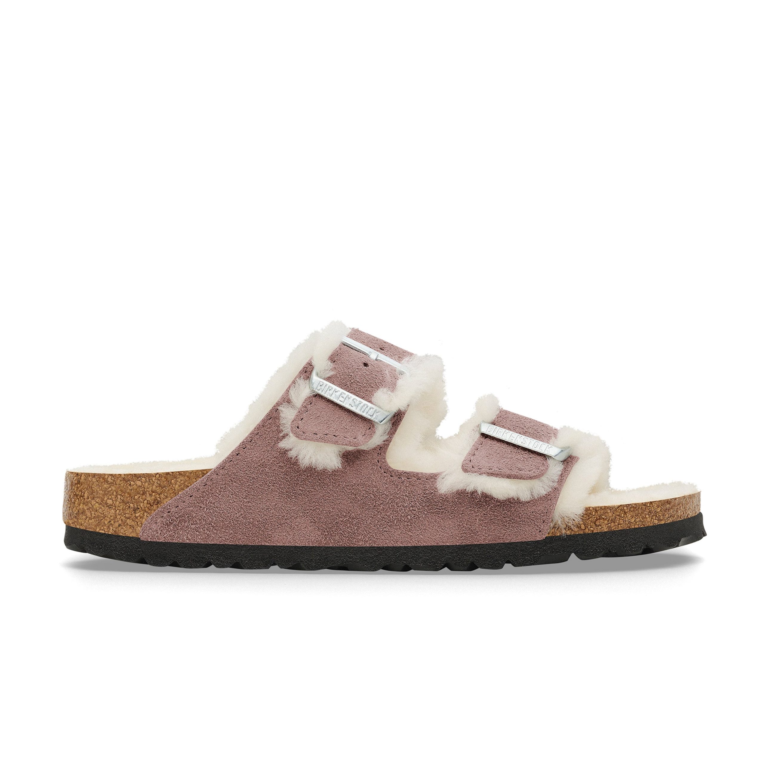 Arizona Shearling Suede Leather/Shearling Faded Purple - Image 2