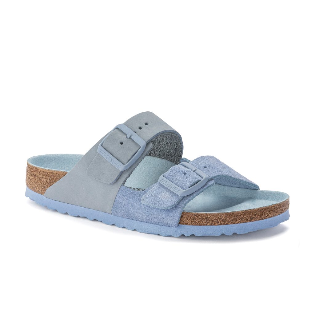 Arizona Split Dusty Blue Nubuck/Suede Leather
