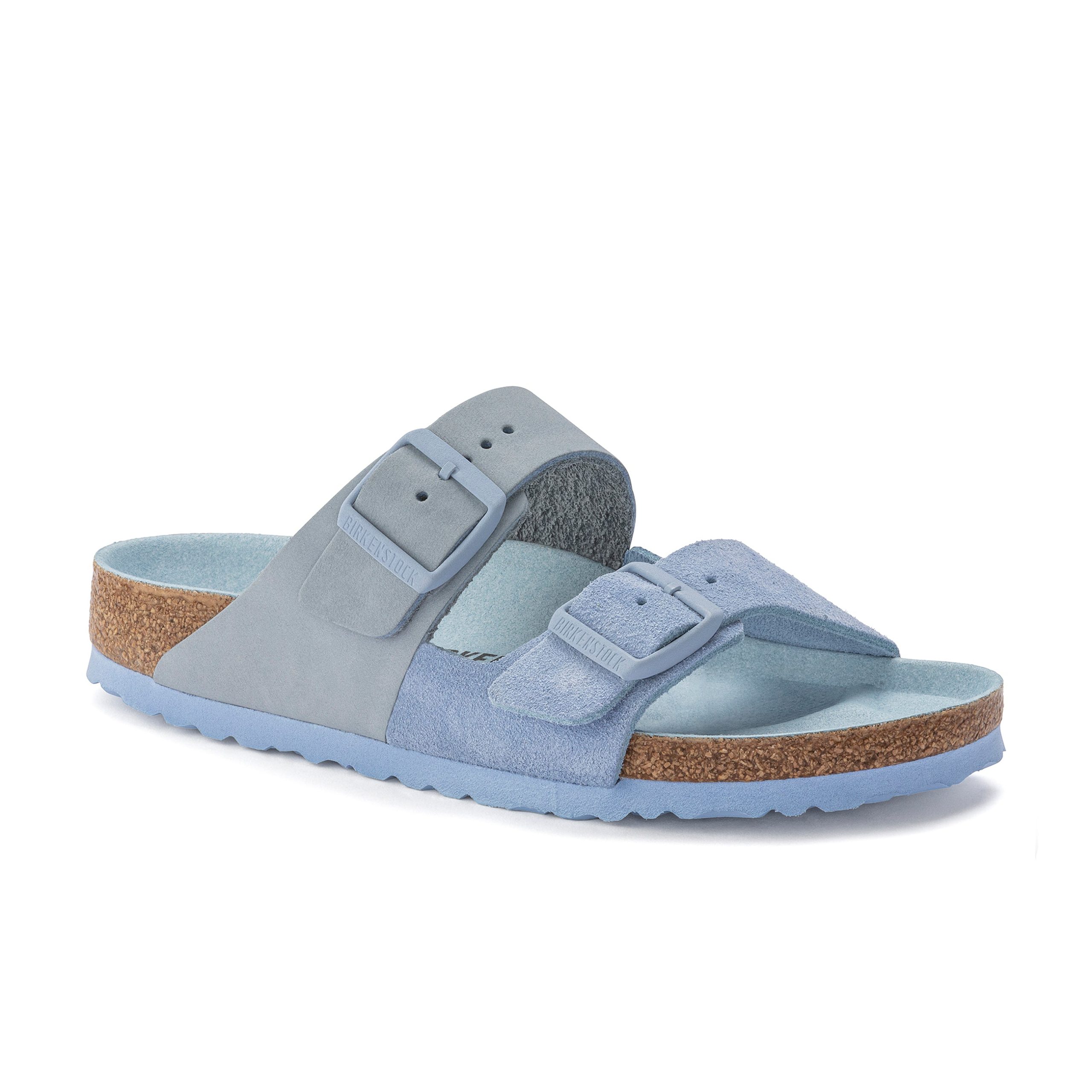 Arizona Split Dusty Blue Nubuck/Suede Leather