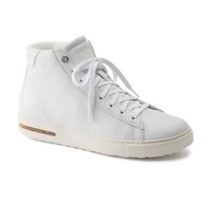 Bend Mid White Smooth Leather