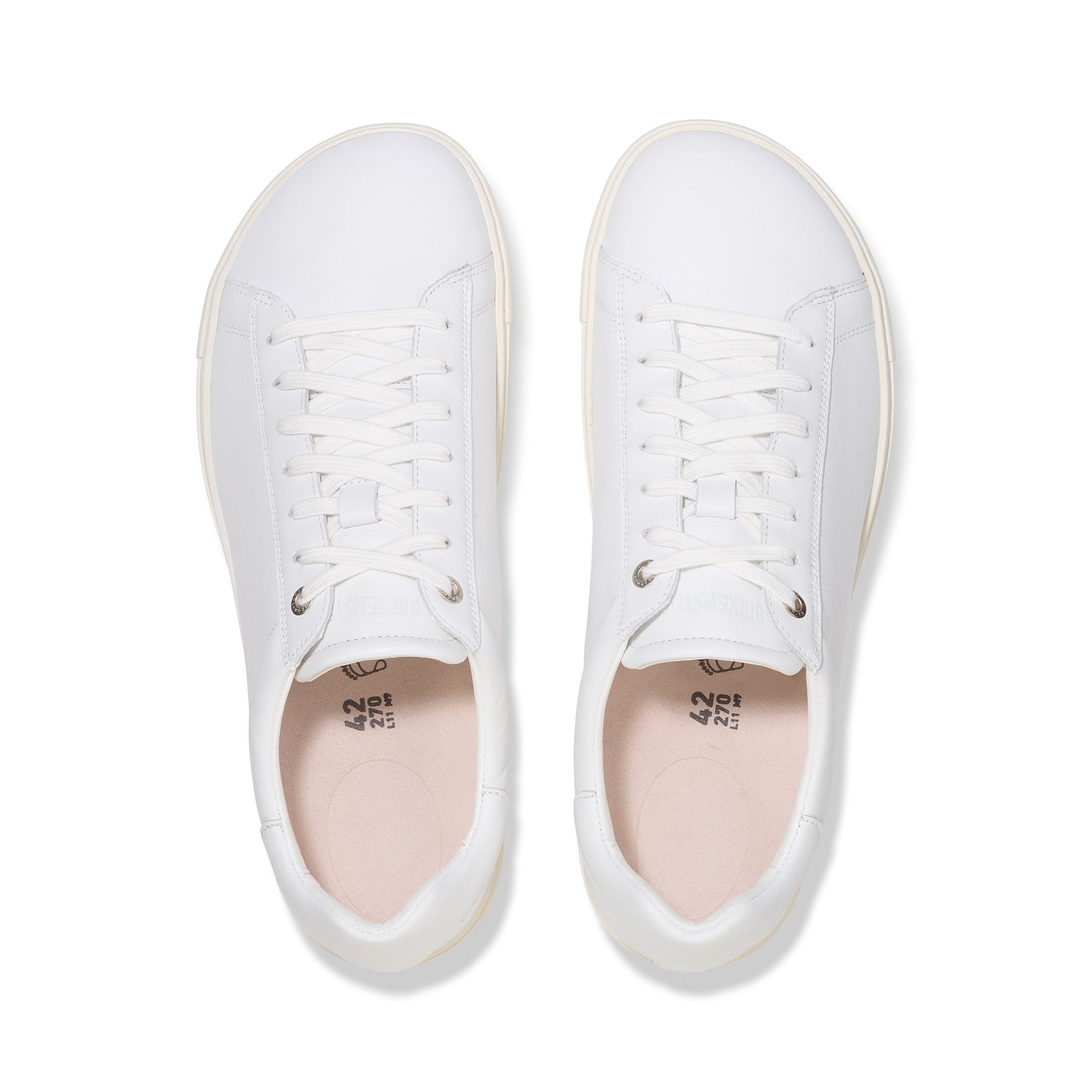 Bend Low White Smooth Leather - Image 3