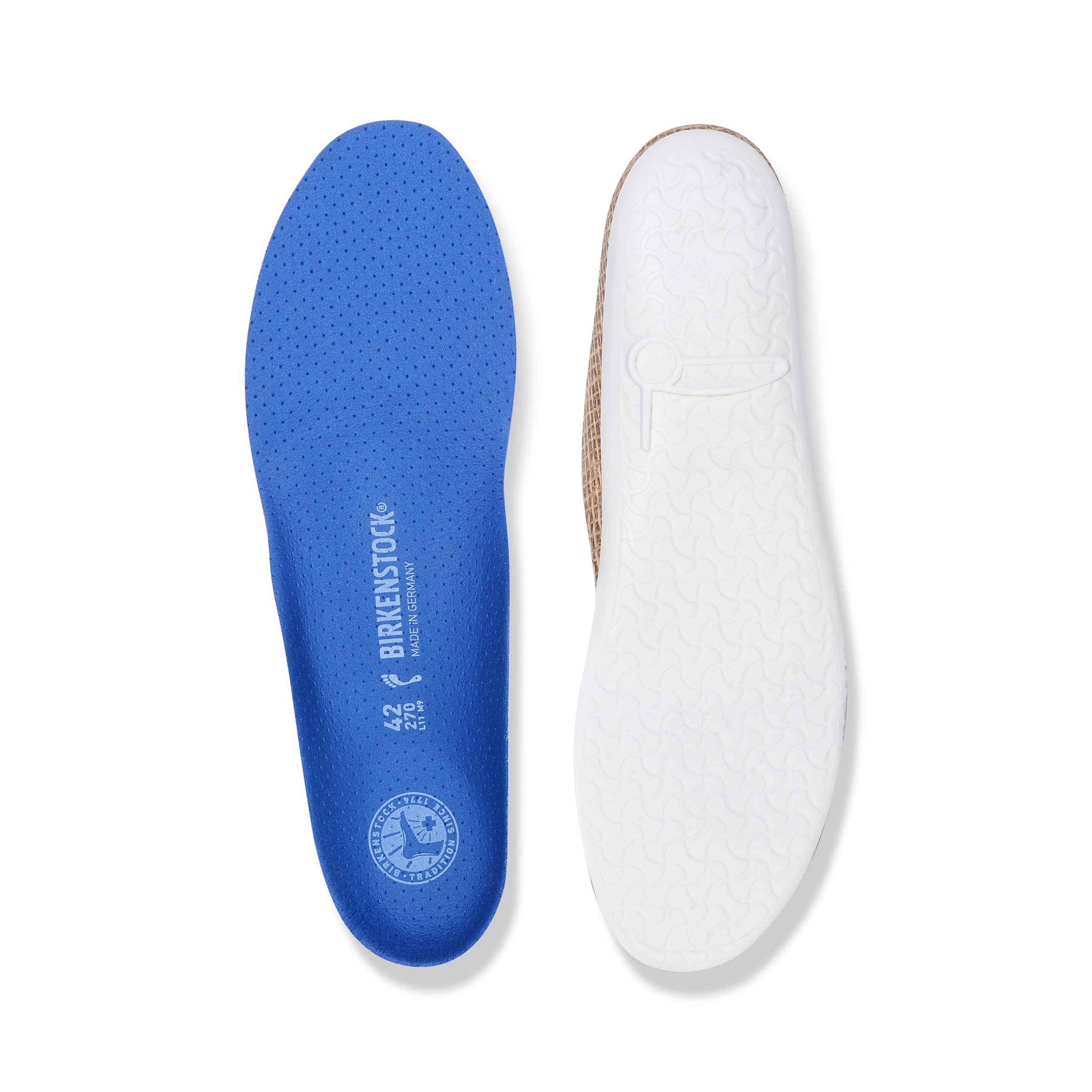 Blue Footbed Long Microfibre - Image 4