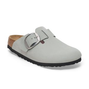 Boston Big Buckle Pure Sage Nubuck Leather
