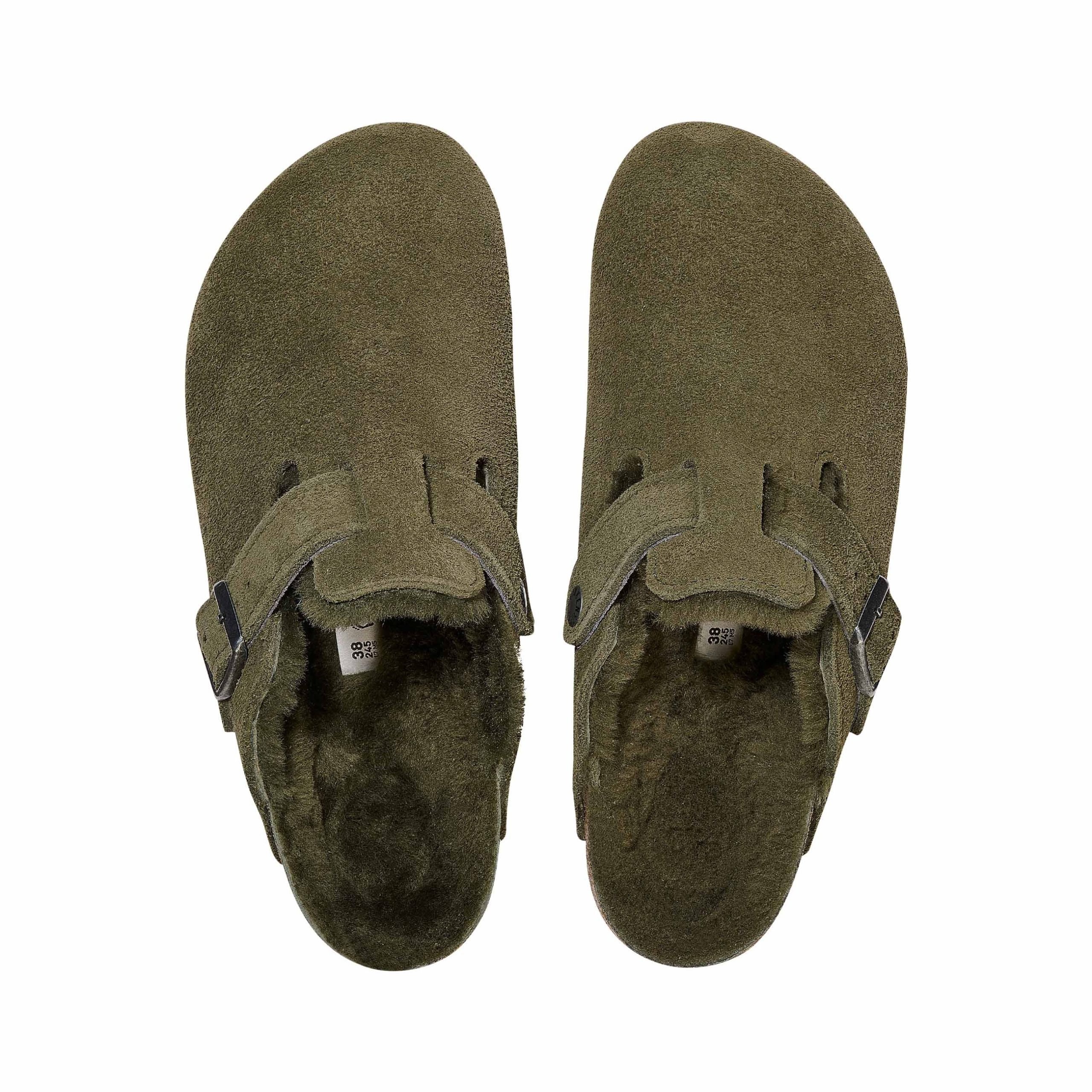 Boston Shearling Thyme Suede Leather/Shearling - Image 3