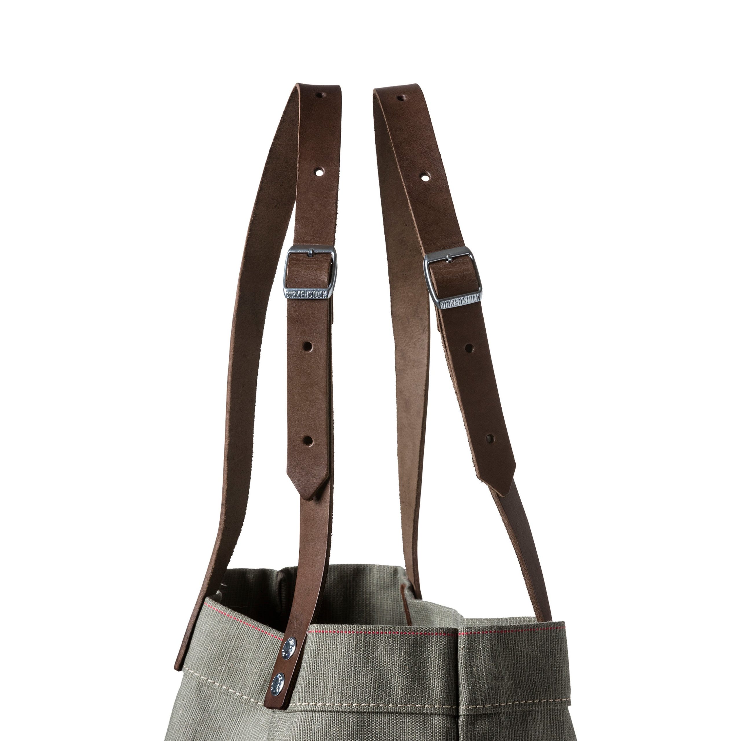 Cologne Bag Medium Olive Green Canvas - Image 3