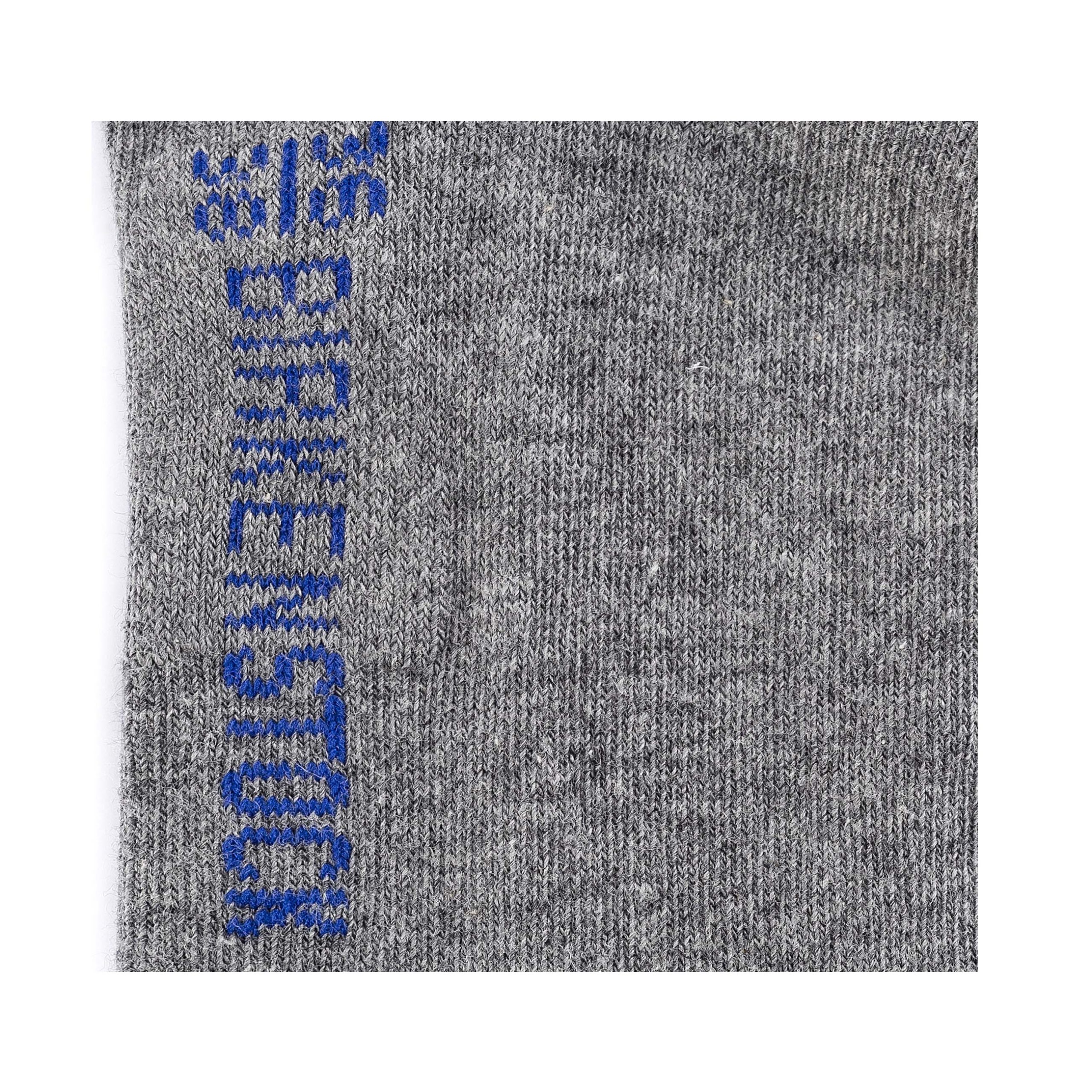 Cotton Sole Sneaker Socks Women Grey Melange 2pk - Image 2