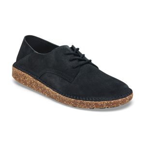 Gary Black Suede Leather