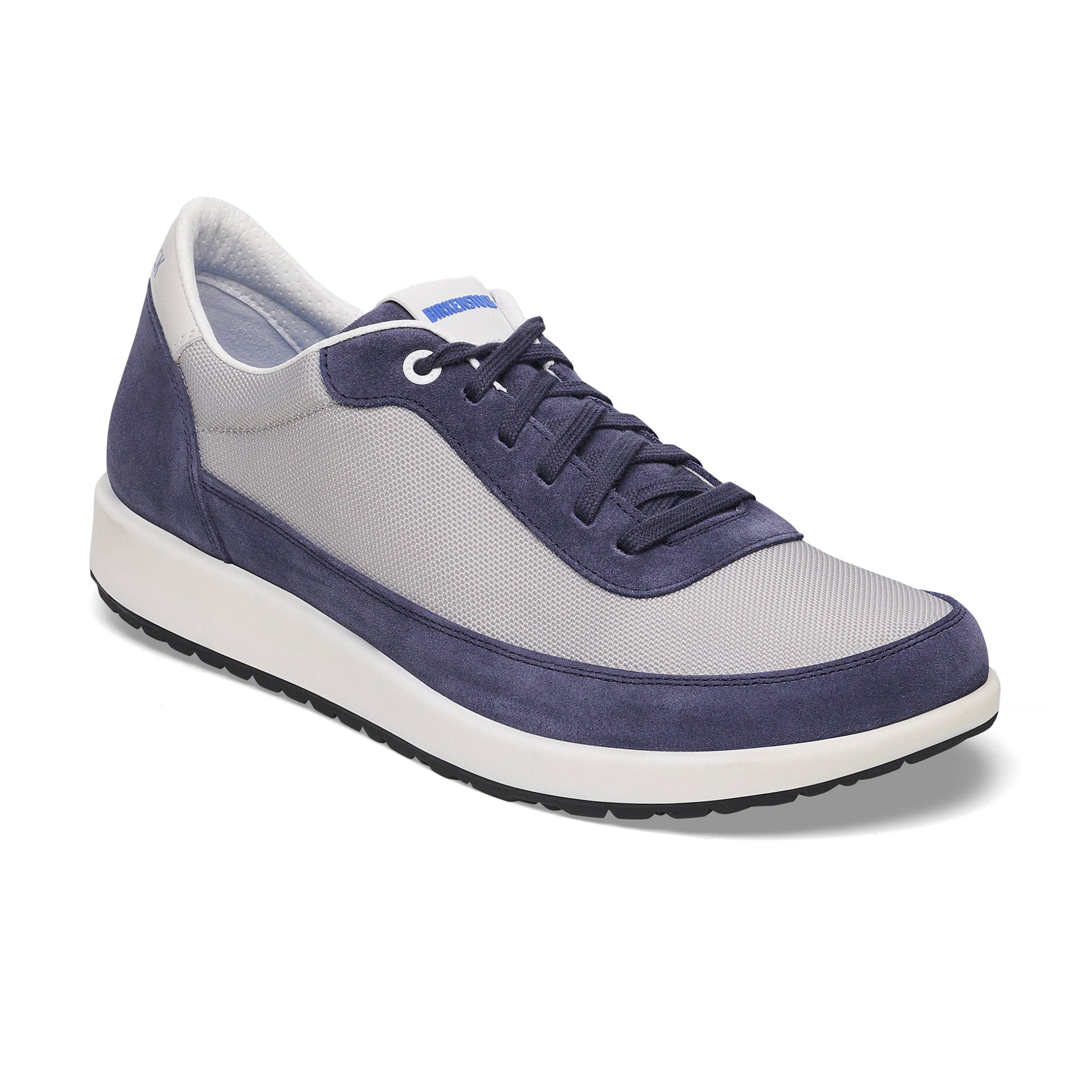 Honnef City Indigo/Stone Coin Nylon Mesh/Suede Leather