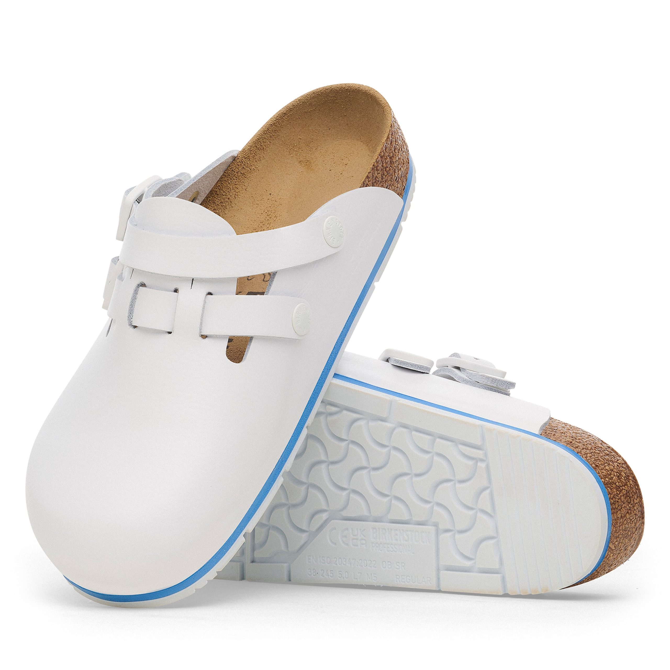 Kay Pro White PU Coated Natural Leather - Image 5