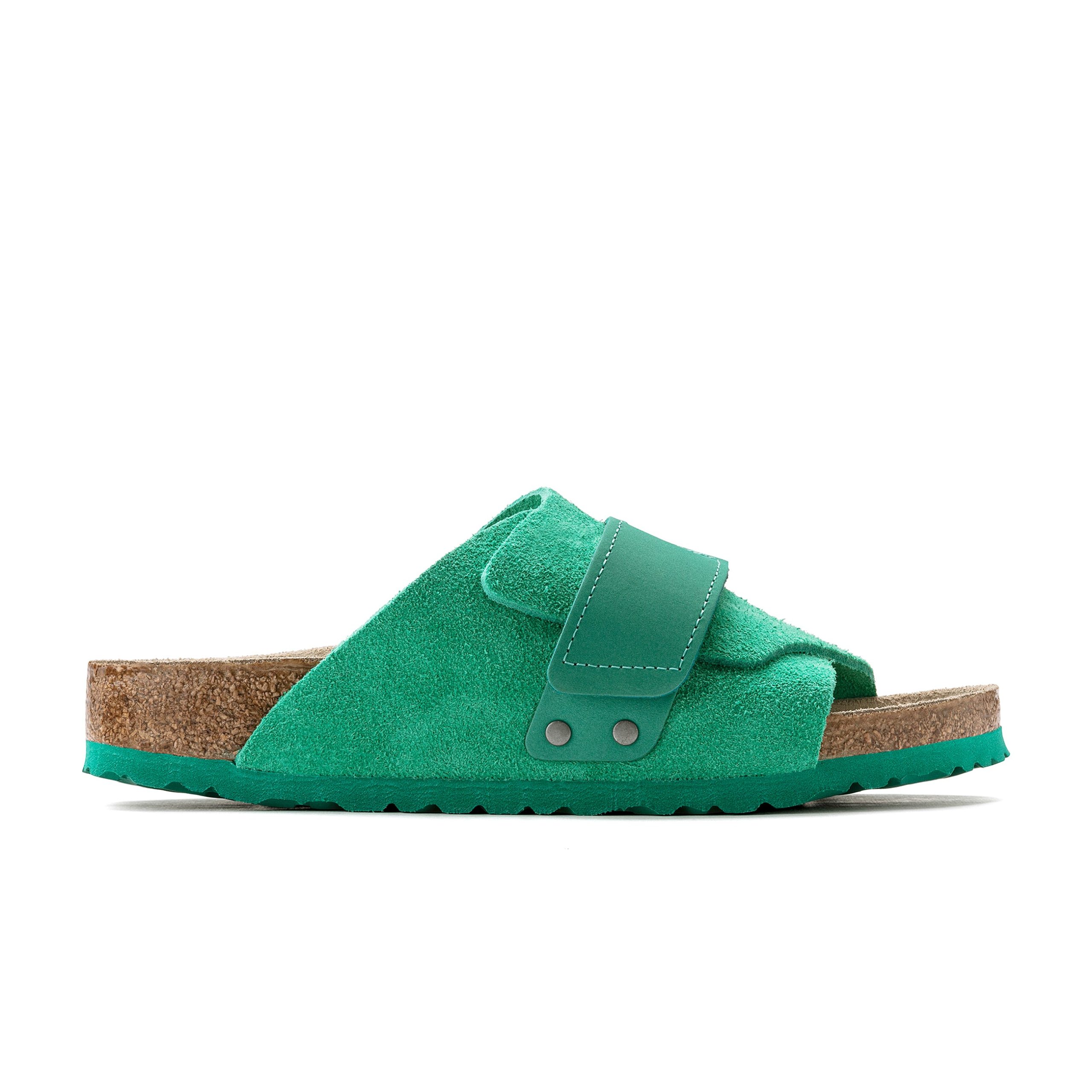 Kyoto Bold Green Suede/Nubuck Leather - Image 2