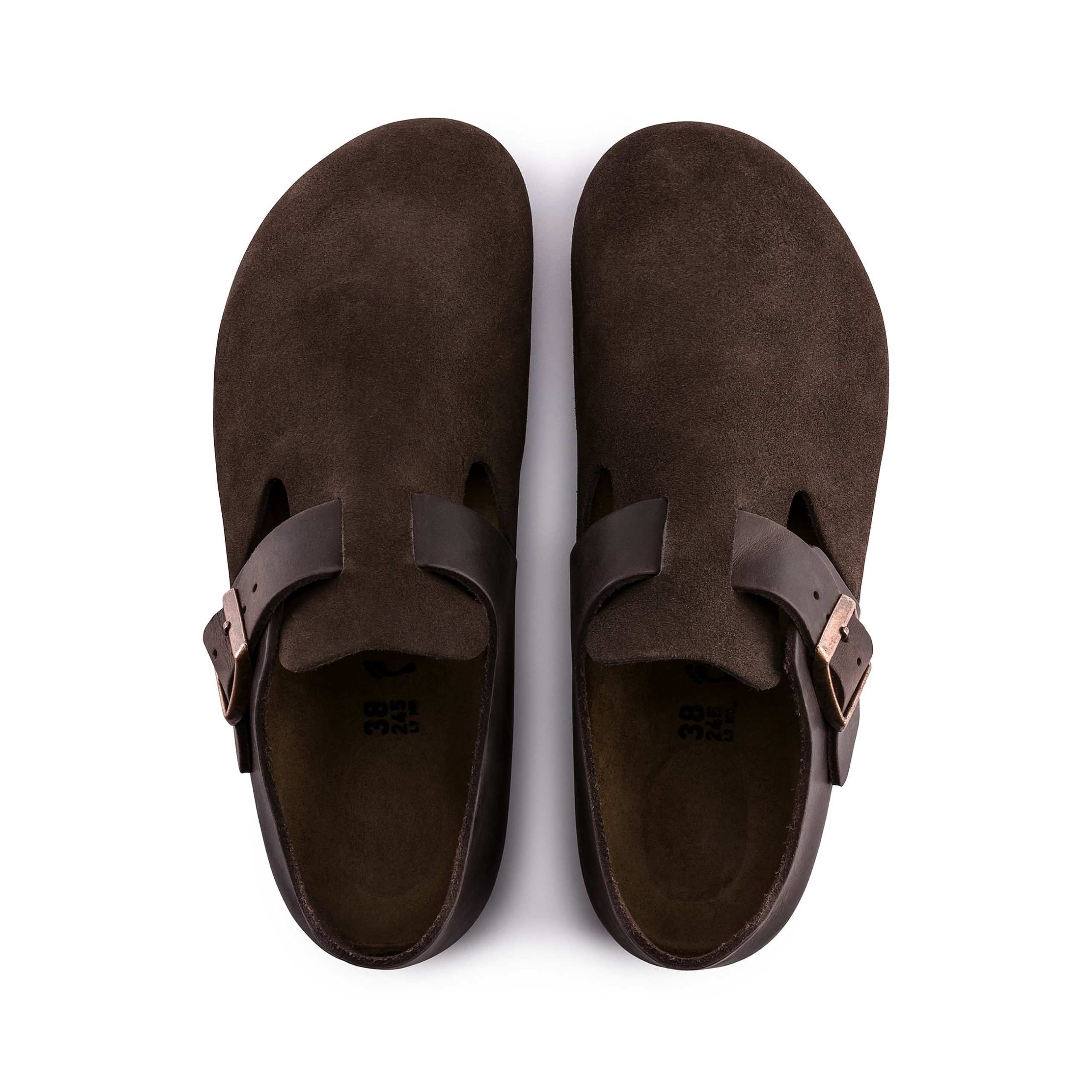 London Ebony Oiled/Suede Leather - Image 3