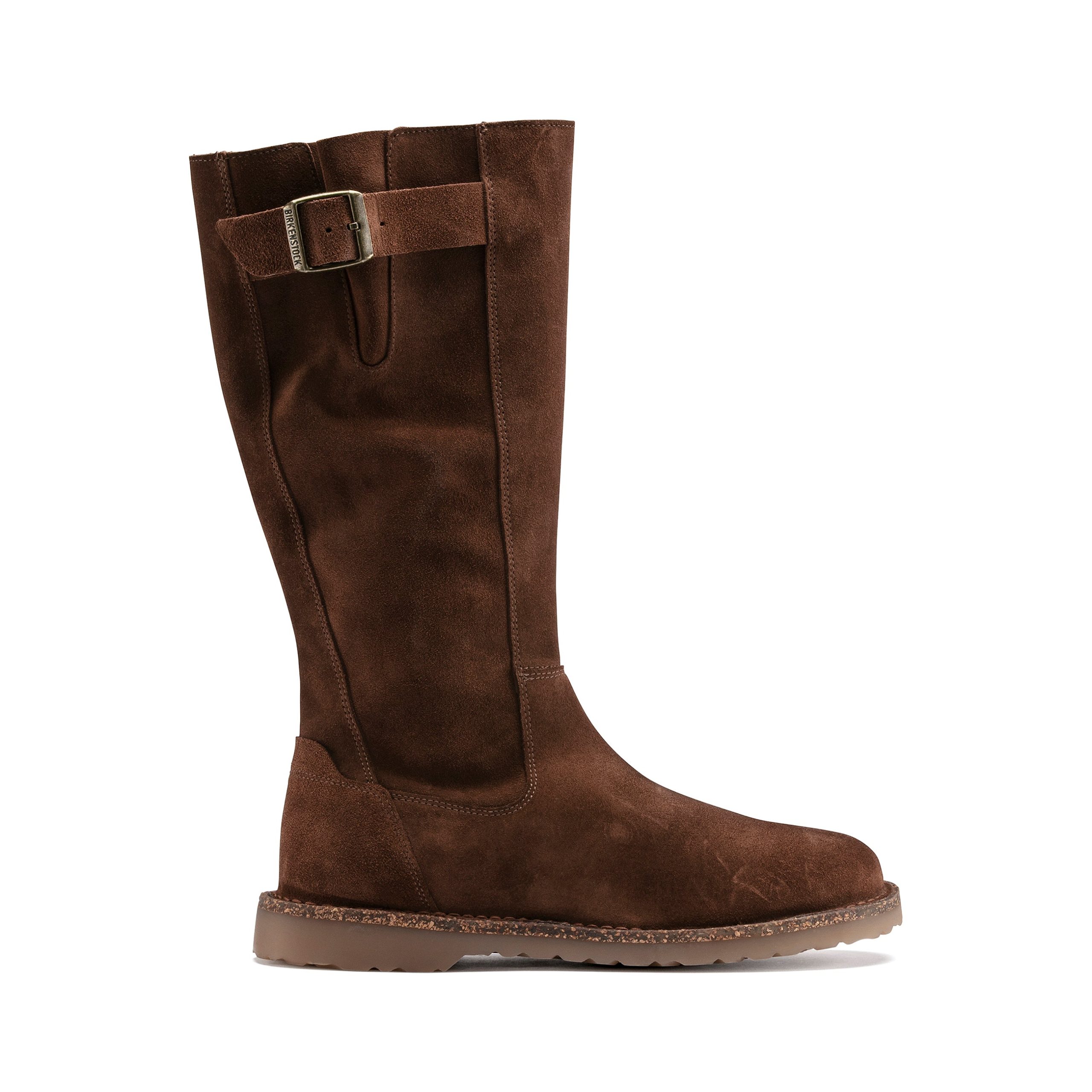 Melrose High Espresso Suede Leather - Image 2