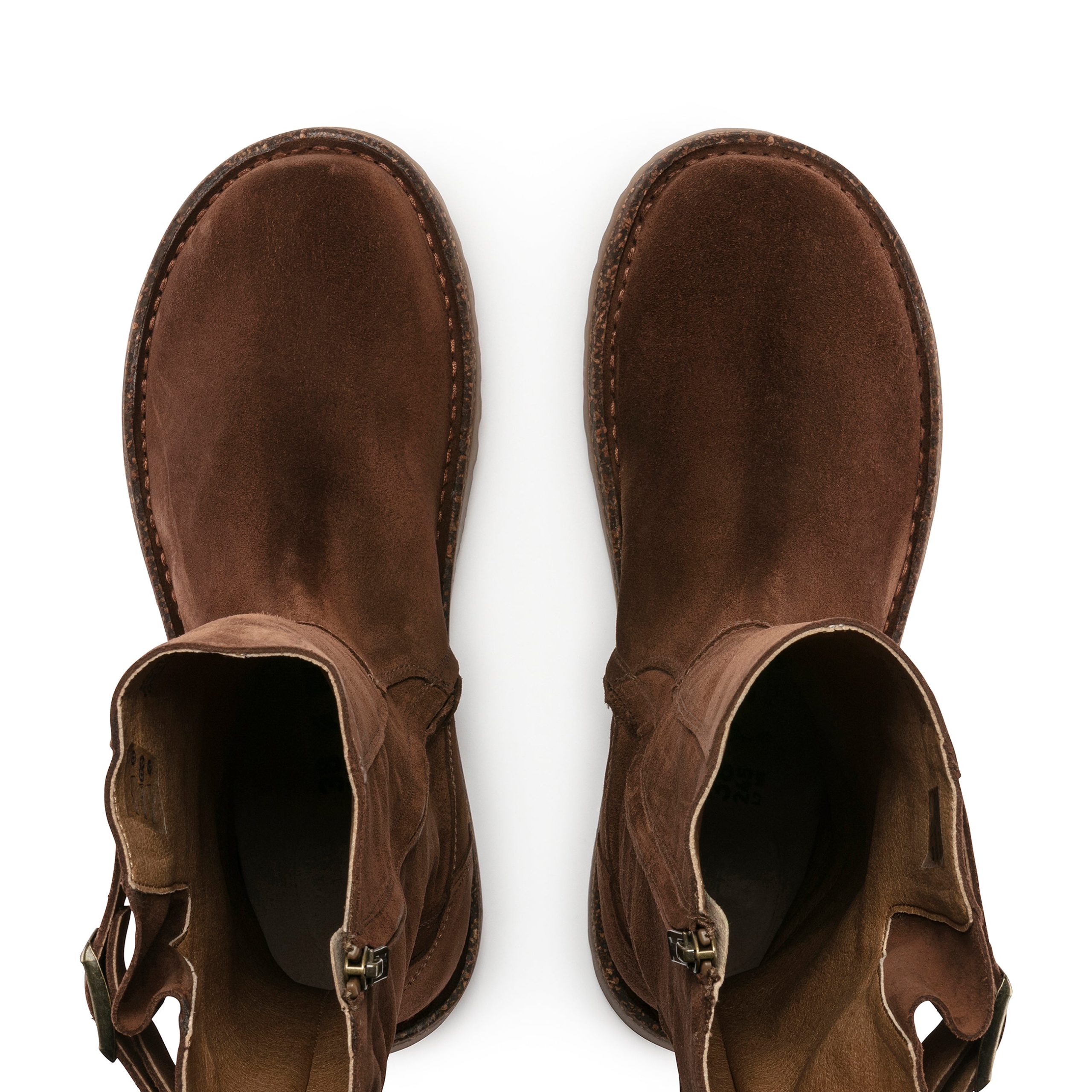 Melrose High Espresso Suede Leather - Image 3