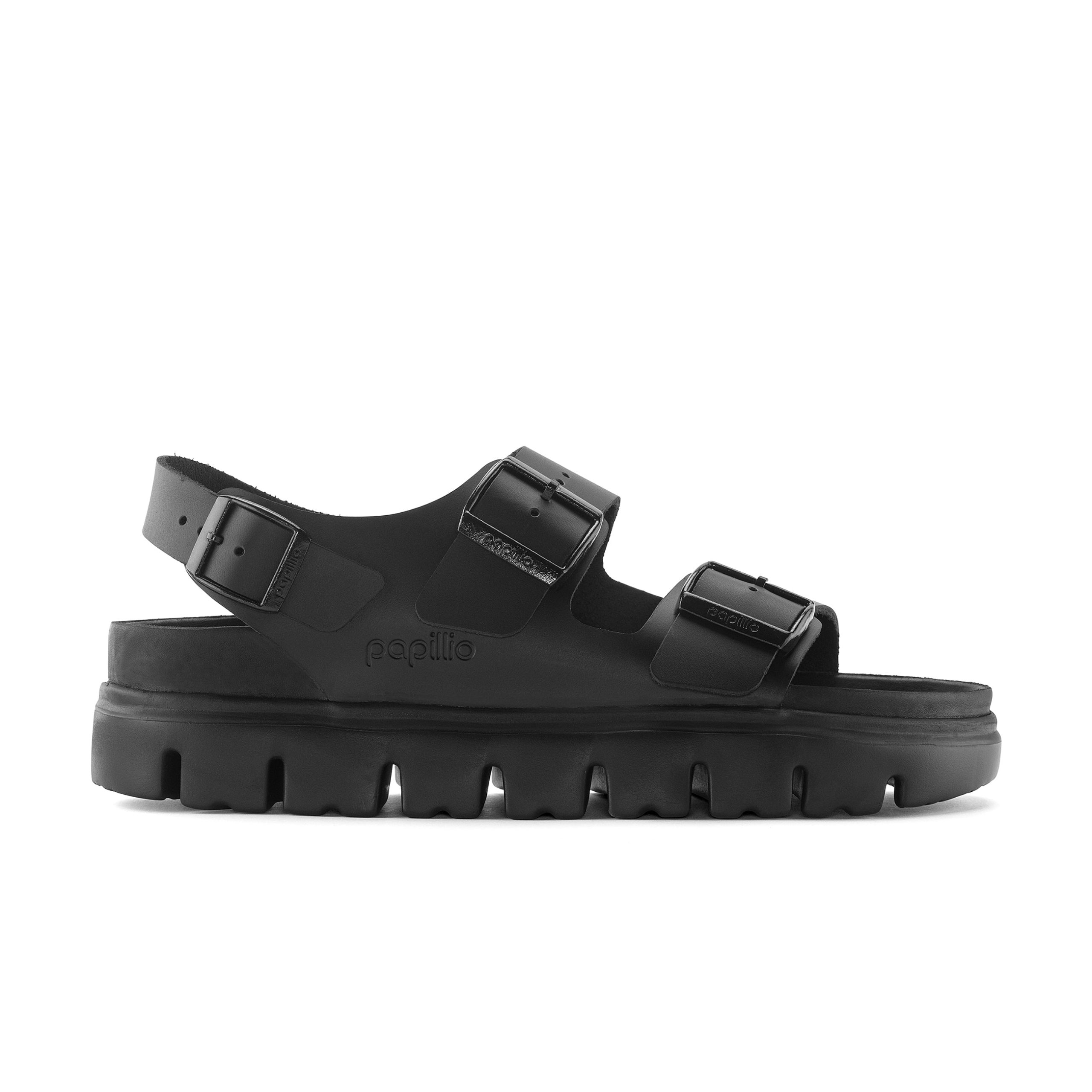 Milano Chunky Exquisite Black Smooth Leather - Image 2