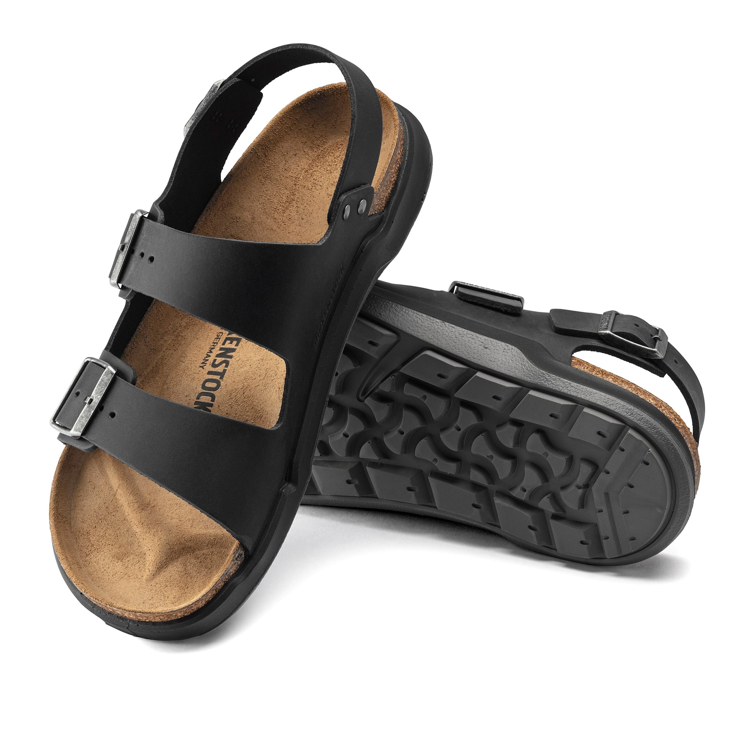 Milano Cross Town Arctic Black Waxy Leather - Image 4