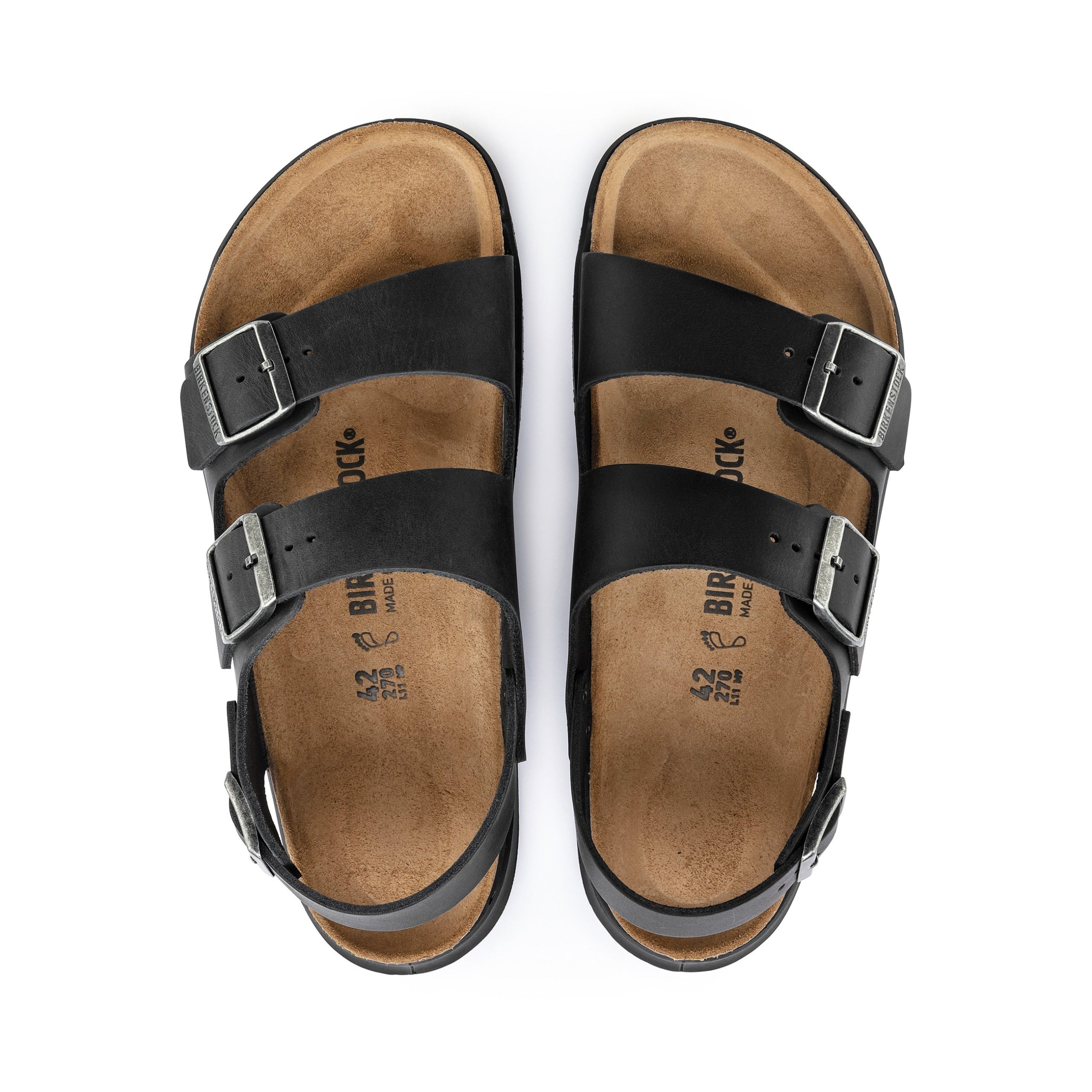 Milano Cross Town Arctic Black Waxy Leather - Image 3