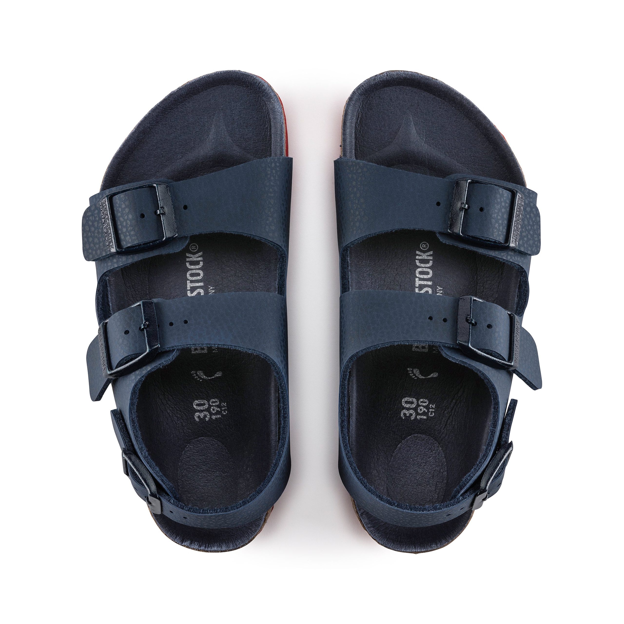 Milano Kids Desert Soil Blue Red Sole Birko-Flor - Image 3