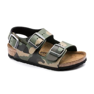 Milano Kids Desert Soil Camo Khaki Birko-Flor