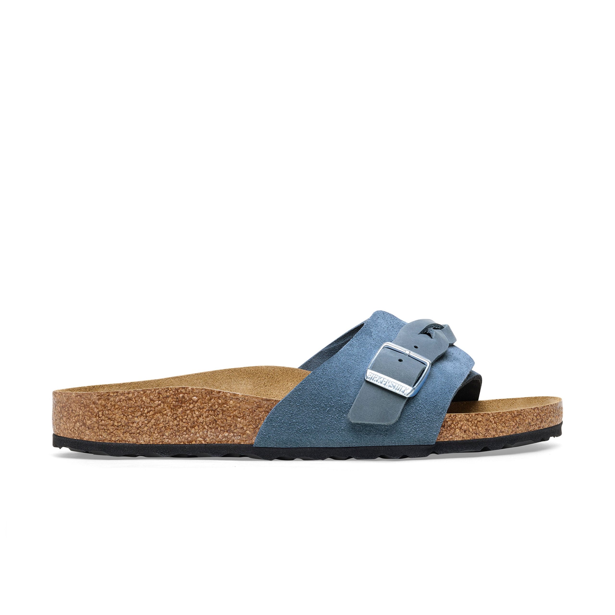 Oita Braided Elemental Blue Suede Leather - Image 2