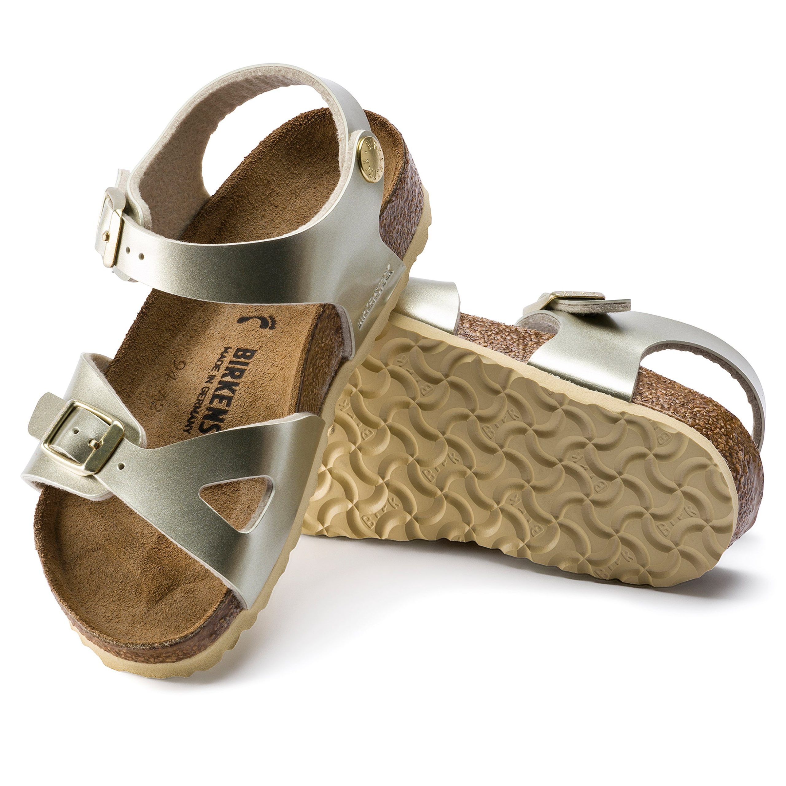 Rio Kids Electric Metallic Gold Birko-Flor - Image 4