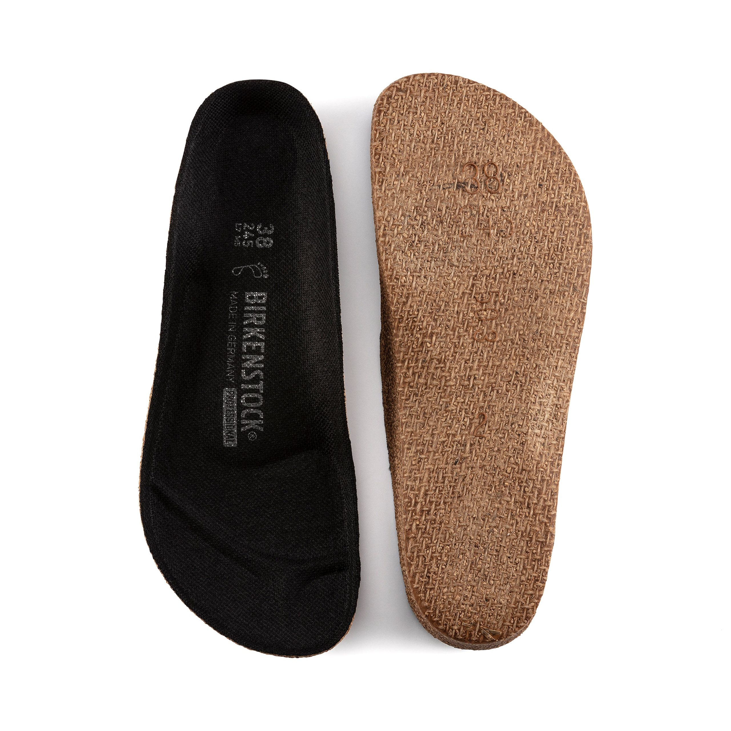 Super Birki Footbed Black Textile - Image 4