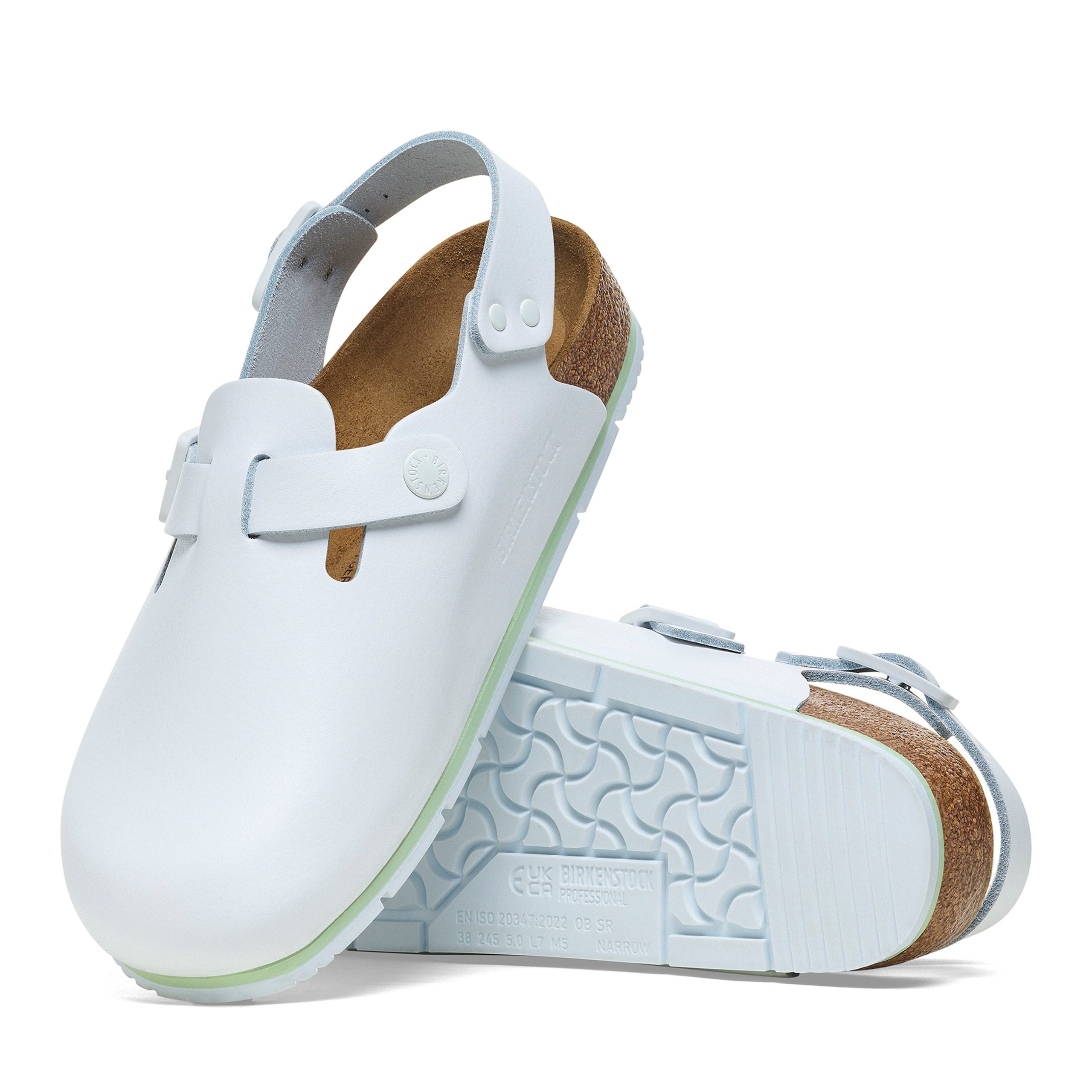 Tokio Pro White PU Coated Natural Leather - Image 4