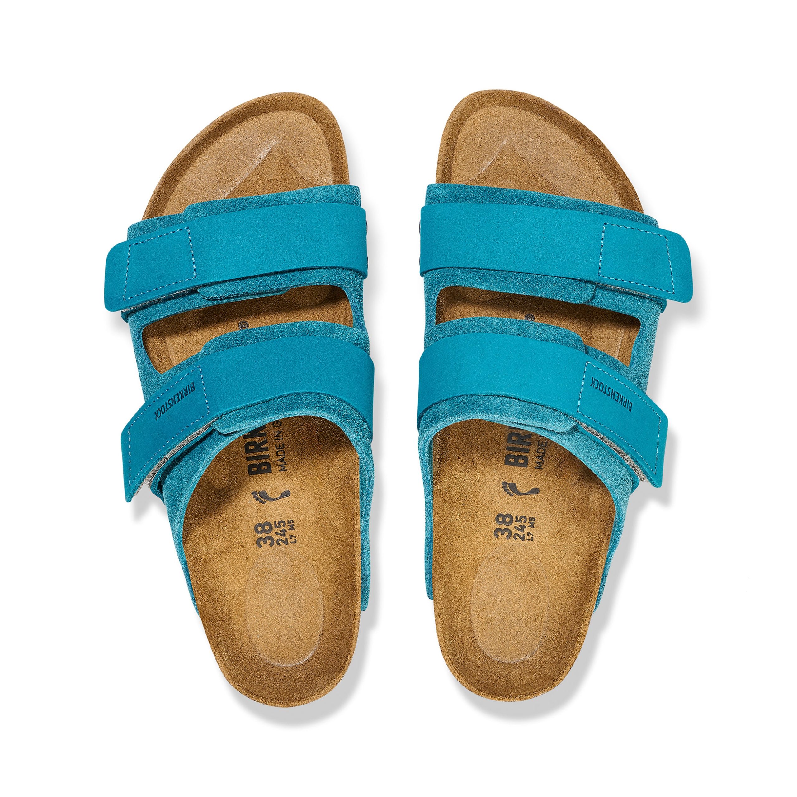 Uji Deep Turquoise Suede/Nubuck Leather - Image 3