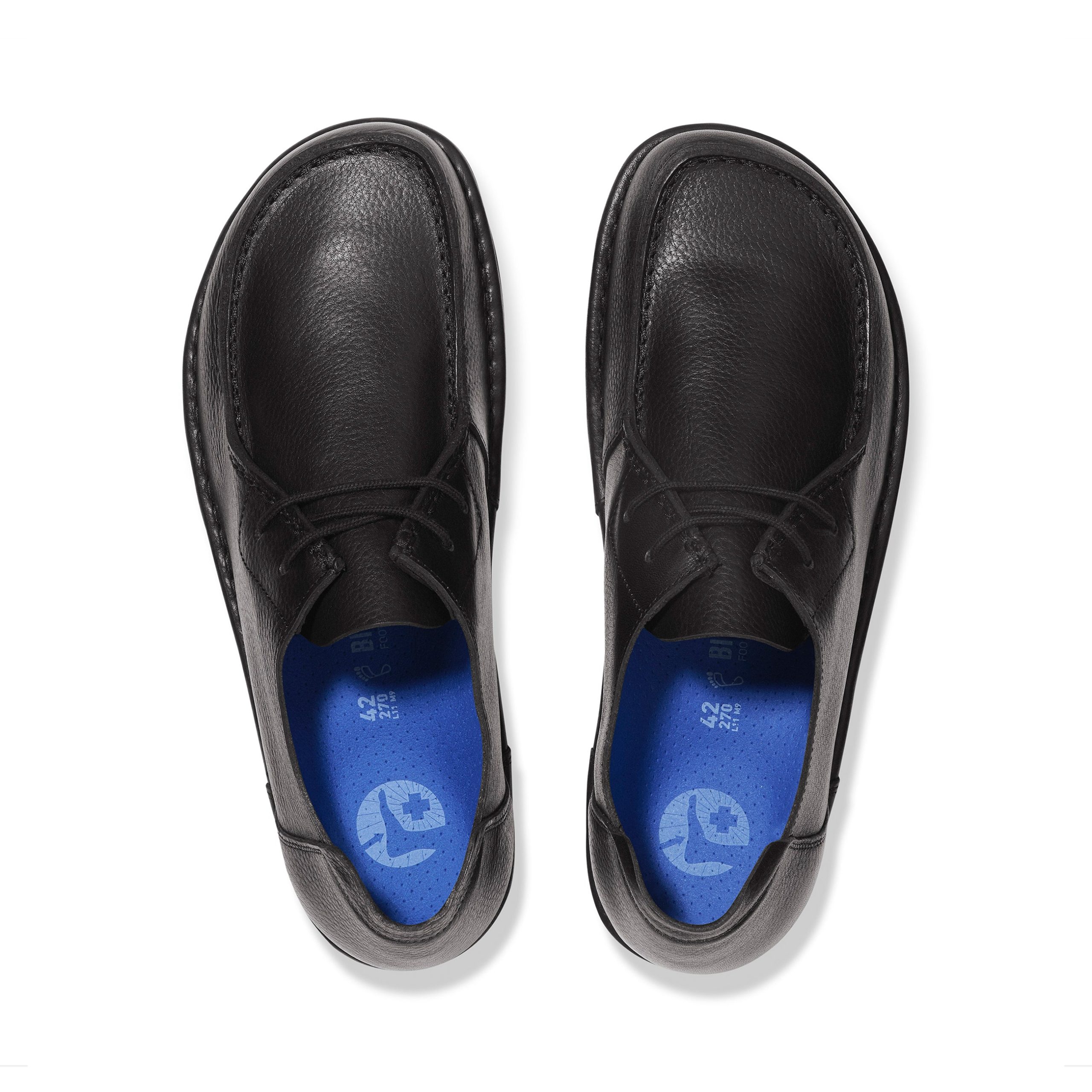 Utti Lace Black Grained Leather - Image 3