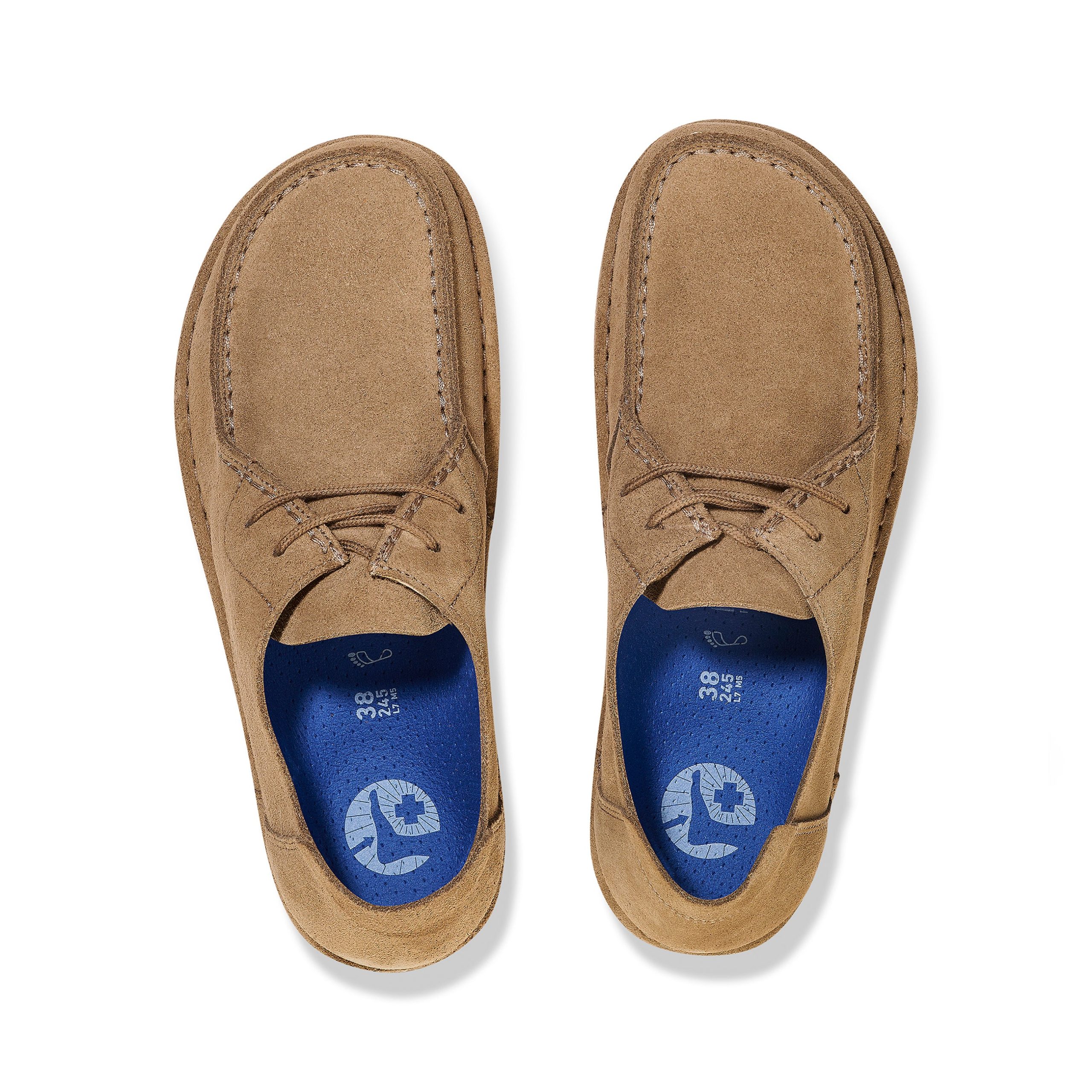 Utti Lace Grey Taupe Suede Leather - Image 3