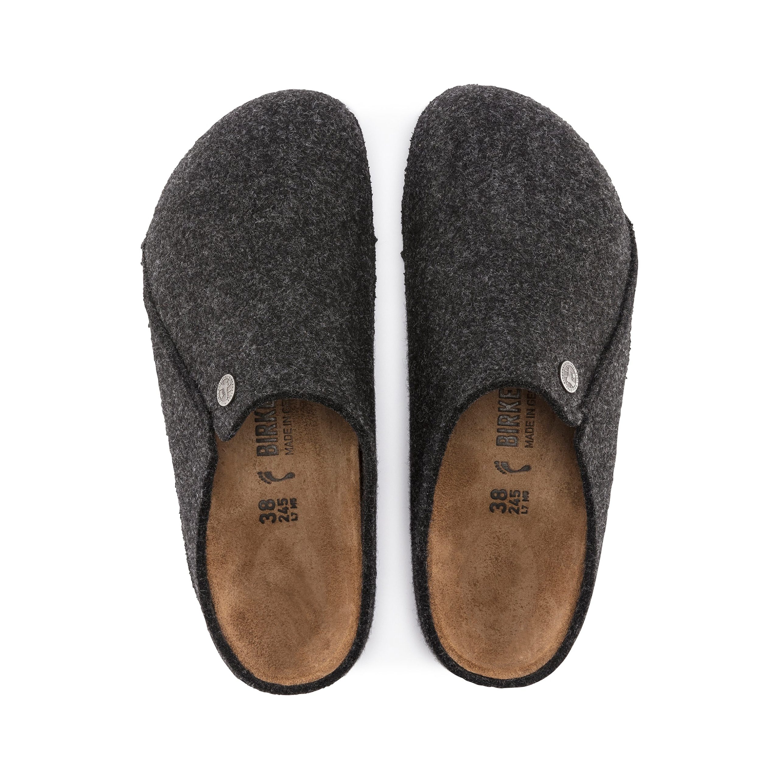Zermatt Anthracite Wool Felt - Image 3